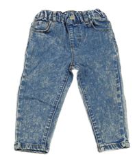 Modré plesňové rifle SHEIN