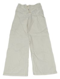 Smetanové wide leg rifle ZARA
