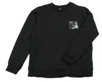 Čierna mikina s potlačou Jack & Jones