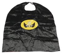 Kostým - Černý oboustranný plášť s potiskem