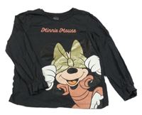 Antracitové triko s Minnie C&A