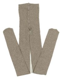 Béžové melírované punčocháče H&M