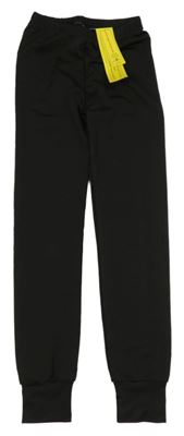 Nové - čierne ľahké tepláky shein