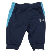 Tmavomodré sportovní tepláky s logem Under Armour