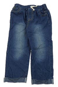 Tmavomodré ľahké rifle