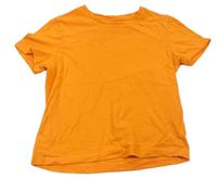 Oranžové tričko Shein
