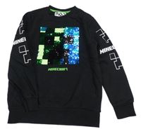 Černá mikina - Minecraft