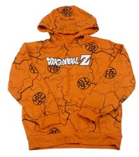 Oranžová vzorovaná mikina s kapucí - Dragonball Z Primark
