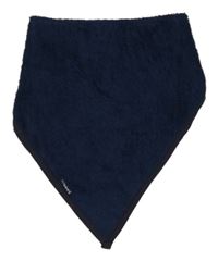 Tmavomodrý froté šátek