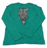 Zelené tričko s dinem