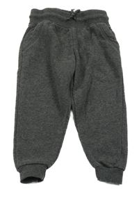 Tmavošedé tepláky Primark