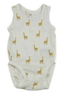 Bílé body s žirafami H&M