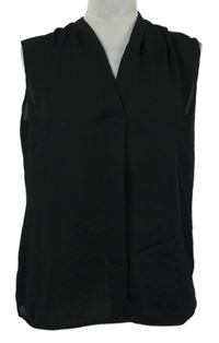 Dámska čierna šifónová blúzka Orsay