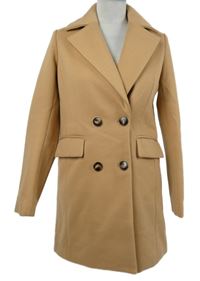 Dámský béžový pletený kabát Fashion Union 