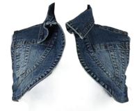 Dámské tmavomodré riflové bolerko 