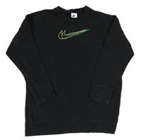Černá mikina s logem Nike