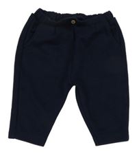 Tmavomodré tepláky s knoflíčkem George