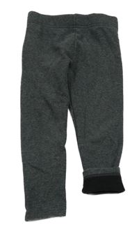 Tmavošedé silnější legíny Primark