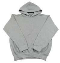 Svetlosivá mikina s kapucňou