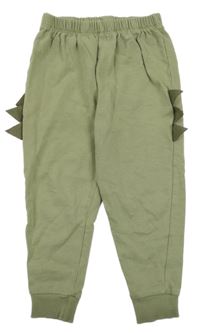 Khaki tepláky s ostny 