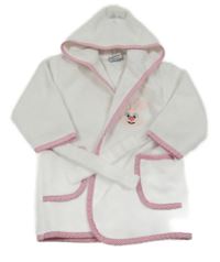 Biely froté župan so zajícem a kapucňou