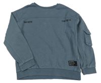 Tmavošedá mikina s nápisem George