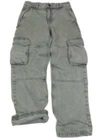 Sivé cargo loose podšité rifle C&A