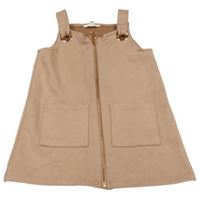 Pudrové semišové prepínaci šaty RIVER ISLAND