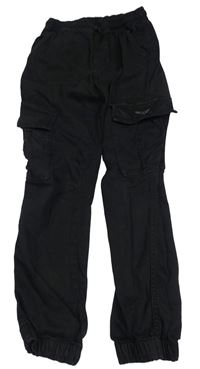 Čierne cargo cuff rifle Zara