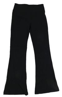 Černé flare legíny Zara 