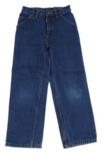 Modré široké rifle