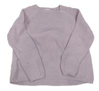 Svetlofialový sveter ZARA