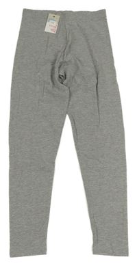 Nové - Šedé melírované legíny Primark