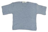 Svetlomodré pletené tričko H&M