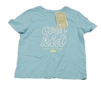 Nové - Světlemodré tričko s nápisem Every Day