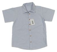 Nové - Modro-biela pruhovaná košeľa Matalan