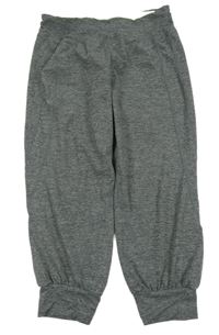 Sivé športové capri tepláky H&M
