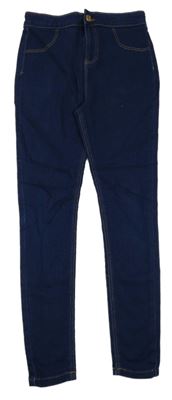 Tmavomodré ľahké skinny rifle Denim Co.