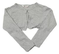 Strieborné svetrové bolerko H&M