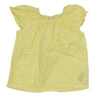 Žlutá puntíkatá halenka H&M