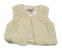 Smetanové kožešinové podšité bolérko PRIMARK