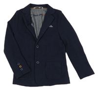 Tmavomodré sako boboli