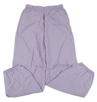 Svetlofialové cuff šušťákové nohavice Y.F.K.