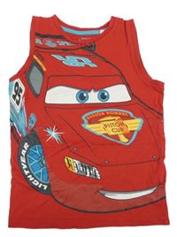 Červené tielko s Cars C&A