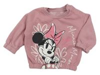 Staroružová mikina s Minnie PRIMARK
