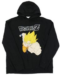 Černá mikina s Dragonball Z a kapucí C&A