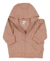 Svetloružová prepínaci mikina s kapucňou H&M