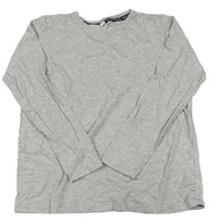 Sivé melírované tričko Bonprix