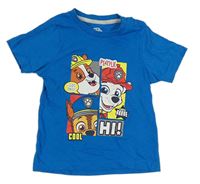 Modré tričko s Paw Patrol Nickelodeon