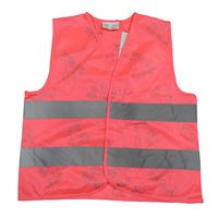 Nové - Neonově růžová reflexní vesta s jednorožci Topolino